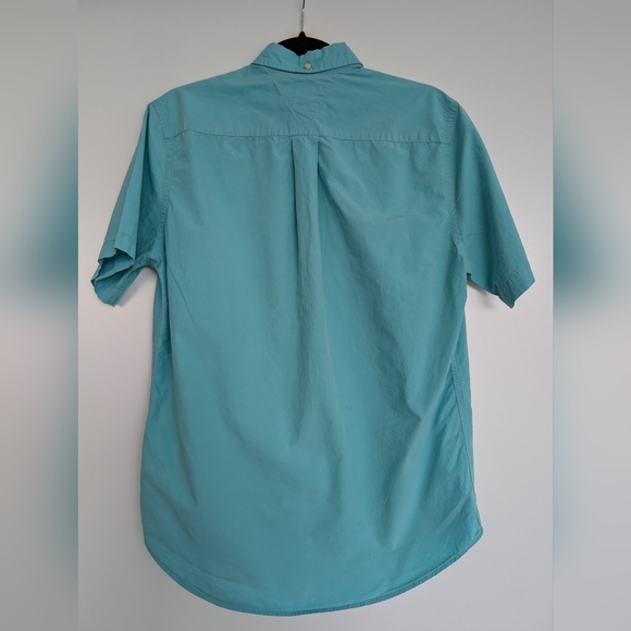Tommy Hilfiger Short Sleeve Blue Shirt - Picture 2 of 8